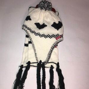 Knit Hat and Scarf Set